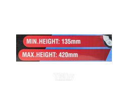 Домкрат подкатной гидравлический 3т (h min 135мм, h max 420мм) Forsage F-T830011L