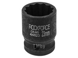 Головка ударная 23мм 12гр. 1/2" Rock FORCE RF-44823
