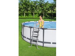 Каркасный бассейн Bestway Steel Pro MAX 5612Z (488x122, с фильтр-насосом и лестницей)