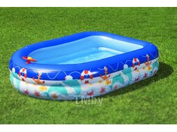 Надувной бассейн Bestway Морской капитан 54370 (213x155x132см)
