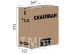 Кресло офисное Chairman 698 V (TW-04, серый)