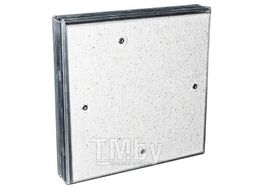 Люк ревизионный D Ceramo 300х200 скрыт.монтаж съемный алюминий EVECS D3020 ceramo