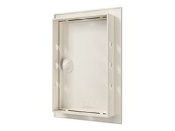 Люк ревизионный ЛР фланец 98х148 ручка 122х172 пластик Ivory EVECS Л1015Р Ivory