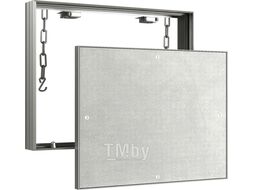 Люк ревизионный D Ceramo Base 500x300 скрыт.монтаж съемный алюминий EVECS D5030 ceramo base