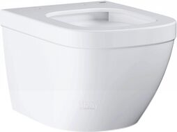 Унитаз подвесной с инсталляцией GROHE Euro Ceramic 39206000 + Novum 525 040000 + S5 040045