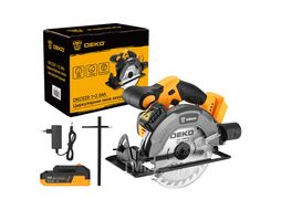 Пила циркулярная аккумуляторная DKCS20 Laser Deko 063-4205