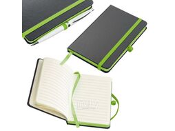 Записная книжка Easy Gifts Rostock / 341110 (черный/оранжевый)