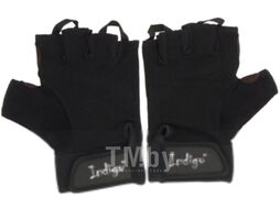 Перчатки для пауэрлифтинга Indigo SB-16-1575 (M, черный)