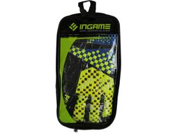 Перчатки вратарские Ingame ProBlack (р.10, синий/салатовый)