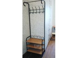 Секция в прихожую Sheffilton M-306 / В1-54 (черный муар/бук)