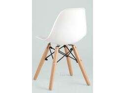 Стул детский Stool Group Eames Small / 8056S (белый/деревянные ножки)