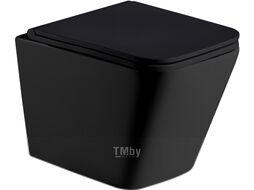 Унитаз подвесной с инсталляцией WeltWasser Amberg 506 ST+Gelbach 004 MT-BL+ Amberg RD-BL