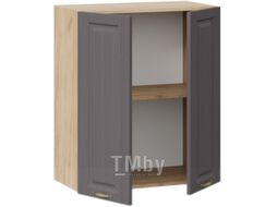 Шкаф навесной для кухни ТриЯ Лина 1В6 (дуб крафт золотой/графит)