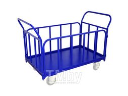 Тележка платформенная с трубчатыми бортами ТБ 2 (600х900) без колёс ПТК Приоритет 71049158
