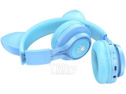 Беспроводные наушники Hoco W39 (голубой)