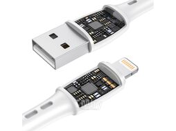Кабель Vipfan X05 USB-iPhone (2м, белый)