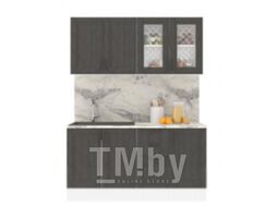 Шкаф-стол кухонный Горизонт Мебель Винтаж 40 (шоколад 034)