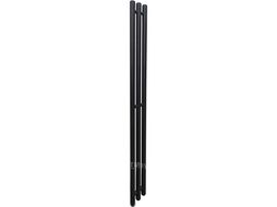 Полотенцесушитель водяной Ростела Мини 140x600/3 (1/2") (черный)