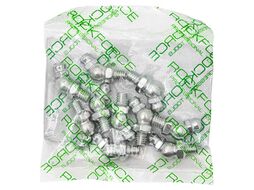 Пресс-масленка 6мм угловая (45град.), комплект 10 шт. RockFORCE RF-GN-01-45-6MM