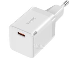 Сетевое зарядное устройство Baseus GAN3 Fast Charger 1C 30W EU White (CCGN010102)