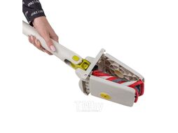 Швабра с отжимным механизмом "бабочка"+ 2 насадки из микрофибры WMC TOOLS WMC-XH(white)