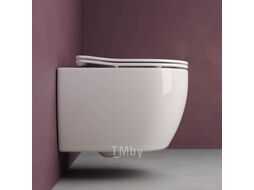 Унитаз подвесной с инсталляцией Ceramica Nova Rimless CN3001 + 792855