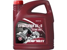 Трансмиссионное масло Favorit Syntgear 75W90 GL-5 / 56015 (4л)