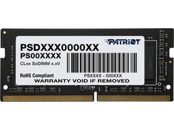 Оперативная память 16GB PC4-25600 DDR4 SODIMM-3200 Patriot Signature Line (PSD416G320081S) CL22