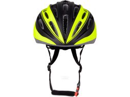 Защитный шлем FORCE Tery / 902734-F (L/XL, черный/салатовый)