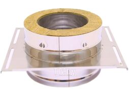 Площадка монтажная для дымохода Ferrum 430+нерж./1.5 Ф200x280 / f3212