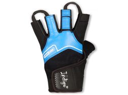 Перчатки для фитнеса Indigo SB-16-8128 (XL, черный/синий)