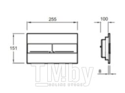 Унитаз подвесной с инсталляцией Jacob Delafon Struktura E5504 + E4316-CP + EDE102 + E70024