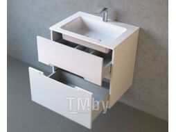 Тумба с умывальником Jorno Modul 65 Mоl.01.62/P/W + Mol.08.65/W