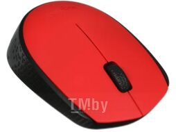 Мышь Logitech M170 / 910-004648 (черный/красный)