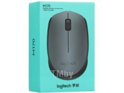 Мышь Logitech M170 / 910-004648 (черный/красный)