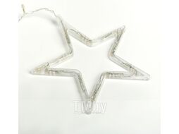 Светодиодная бахрома Luazon Decor Звезды 2361702 (теплый белый)