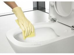 Унитаз подвесной Roca The Gap Clean Rim A34647L000 + 801472001
