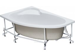 Ванна акриловая Santek Эдера 170x110 L (с каркасом и экраном)