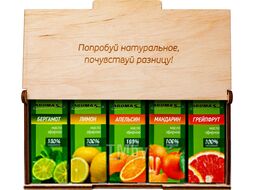 Набор эфирных масел Saules Sapnis Цитрусовый (5x10мл)