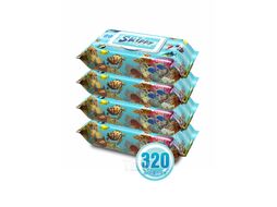 Влажные салфетки детские Skippy Aqua (320шт)