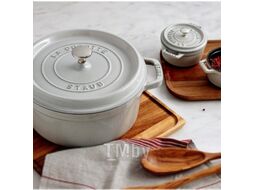 Кокотница Staub La Cocotte / 11020107 (белый трюфель)