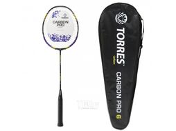 Ракетка для бадминтона Torres Carbon Pro6 / BD-20521 (фиолетовый)
