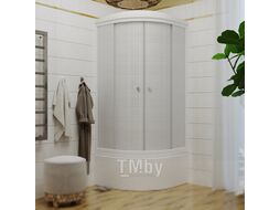 Душевая кабина Triton Стандарт Б Лен ДН4 90x90 (с сифоном)