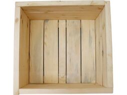 Грядка модульная КомфортПром Натуральная Большая H35x55x55см