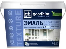 Эмаль GoodHim Texture по дереву для окон и дверей 655 / 60675 (900г)