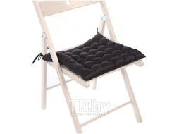 Подушка на стул Smart Textile Уют с завязками 40x40 / T429 (лузга гречихи)