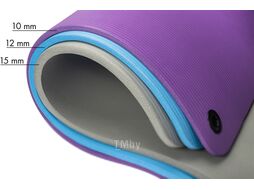 Коврик для йоги и фитнеса Sundays Fitness IR97506 (180x60x1см, красный)