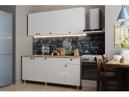 Готовая кухня НК Мебель Деми 180 / 76144509 (белый)