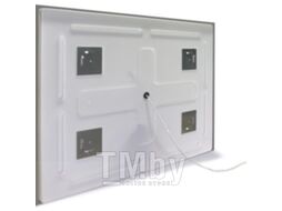 Зеркало Пекам Greta 80x90 / greta-80x90scl (с подсветкой, сенсором на прикосновение и часами)