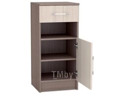 Тумба в прихожую Стендмебель Машенька ТБ-201 (ясень шимо светлый/ясень шимо темный)